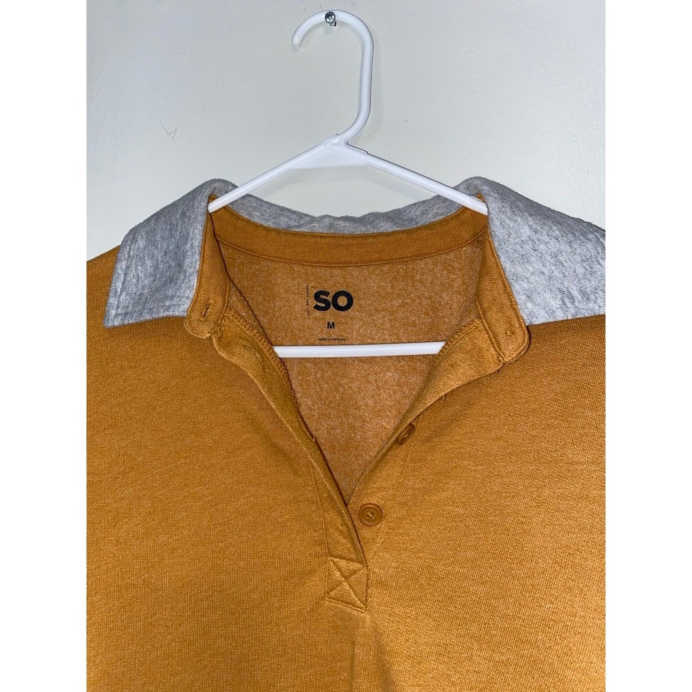 Kohl's‎ SO collared pullover - Picture 4 of 5